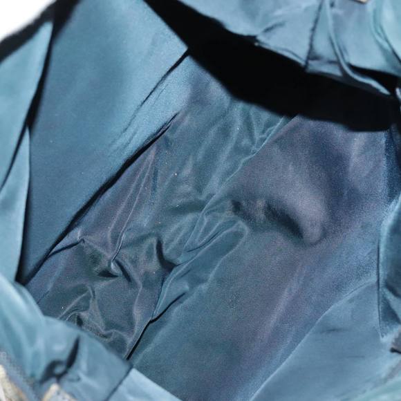 Christian Dior Trotter Canvas Shoulder Bag Navy Silver Auth bs19758 - Picture 11 of 16